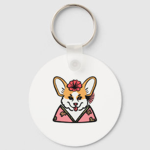 Llavero Geisha Corgi Dog Lover Welsh