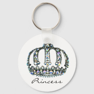 Llavero Gema de una princesa Keychain de la tiara