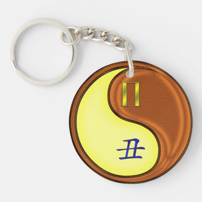 Llavero Gemini y Wood Ox (Frente)