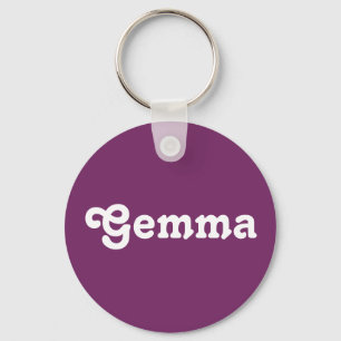 Llavero Gemma de la cadena de claves