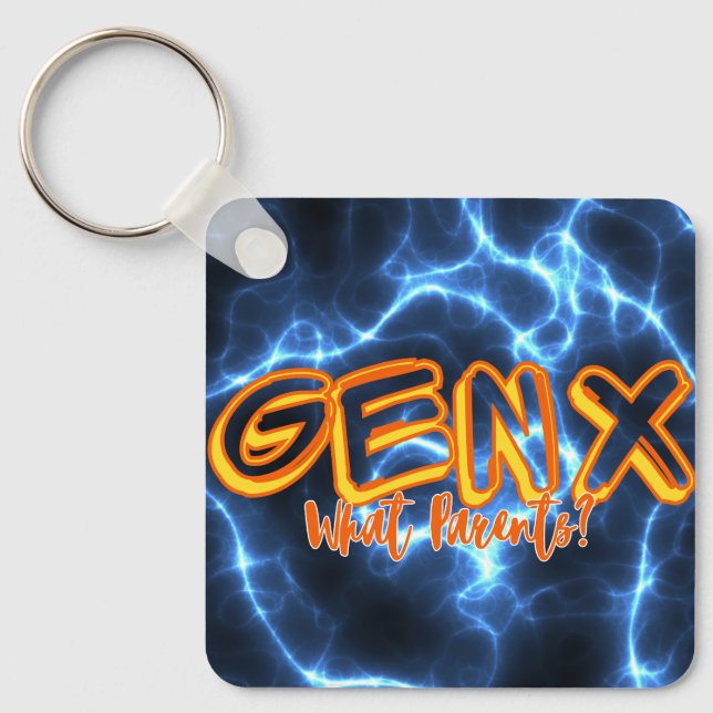Llavero Gen X Pride Keychain (Anverso)