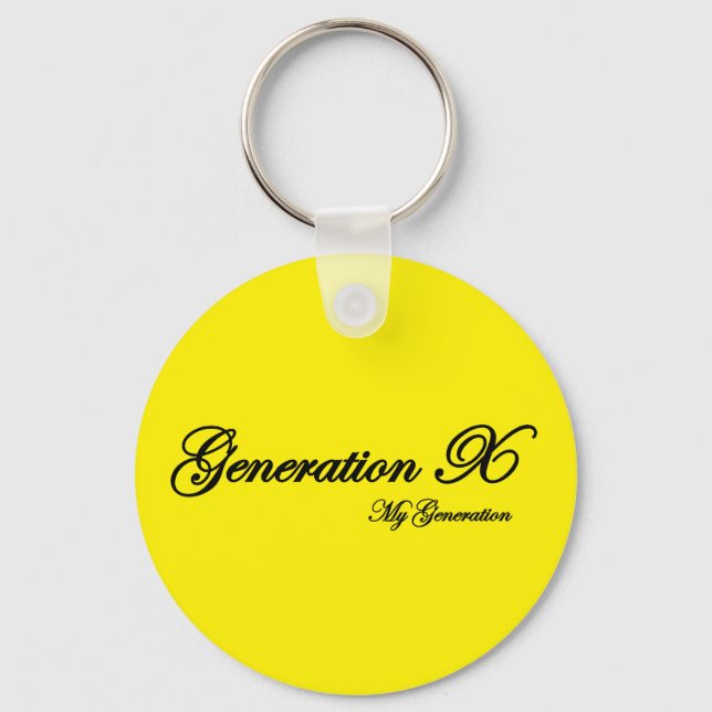 Llavero GENERACIÓN X Keychain (Anverso)