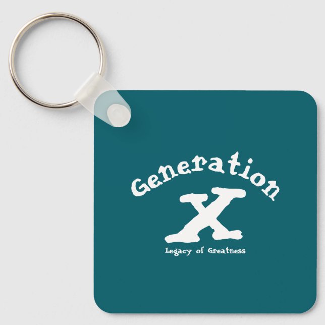 Llavero Generación X Keychain acrílico (Anverso)
