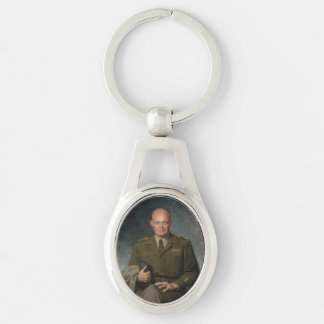 Llavero General Dwight Eisenhower Retrato pintado de 5 est