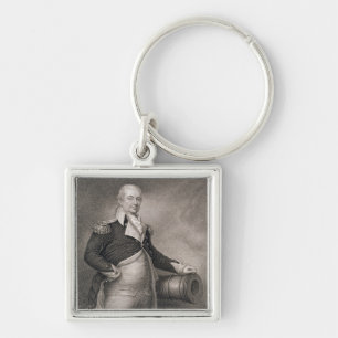 Llavero General importante Henry Knox (1750-1806) grabado