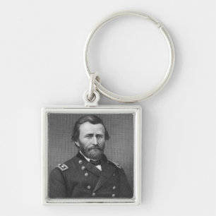 Llavero General Ulises Simpson Grant, grabado después de