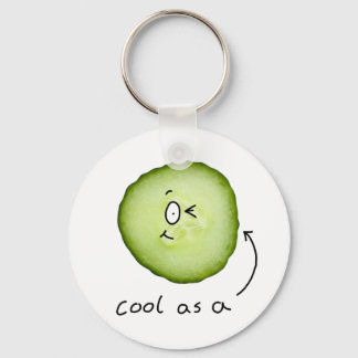 Llavero genial como cadena de clave de pepino