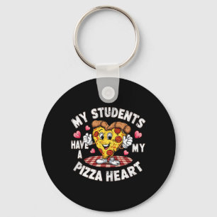 Llavero Genial Mis Alumnos Tienen Pizza De Mi Corazón Prof