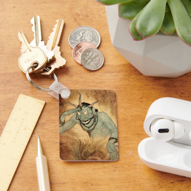 Llavero Genie de las noches árabes por Edmund Dulac (Escritorio )