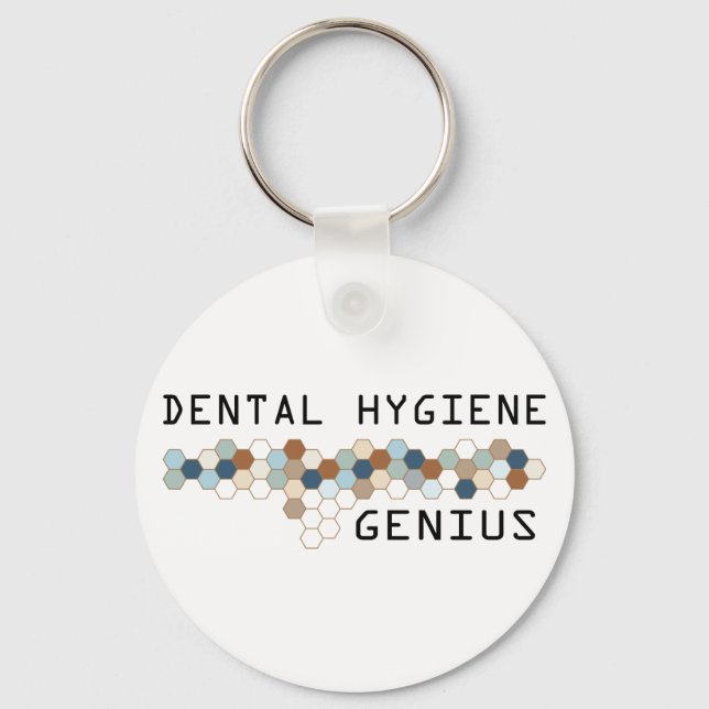 Llavero Genio de higiene dental (Anverso)