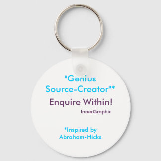 Llavero Genius Source-Creator Inquire Dentro!