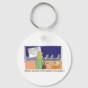 Llavero Genoma en la ventana divertidos regalos y camiseta