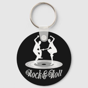 Llavero Gente bailando rock y roll