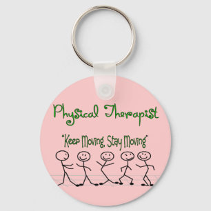 Llavero gente del palillo del terapeuta del physicall