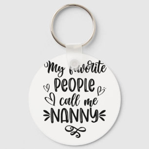 Llavero Gente favorita me llama Día de la Madre Nana