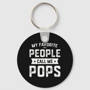 Llavero Gente Favorita Me Llama Pops Funny Fathers Day