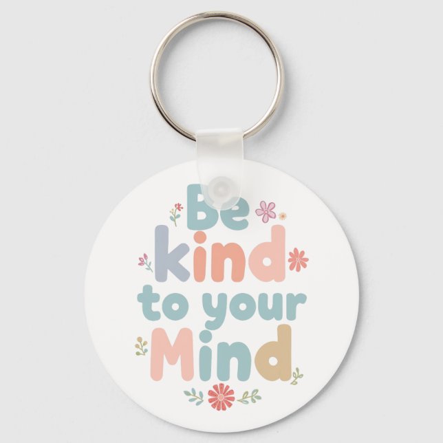 Llavero Gentle Self Care and Positive Reminder (Anverso)