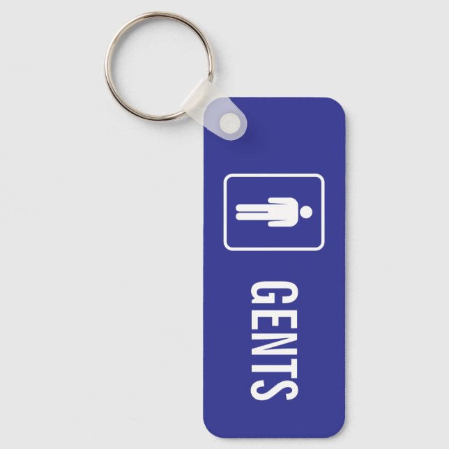 Llavero gentlemen Toilet Keychain (Anverso)