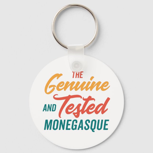 Llavero Genuine and Tested Monegasque  (Anverso)