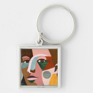 Llavero Geo Face