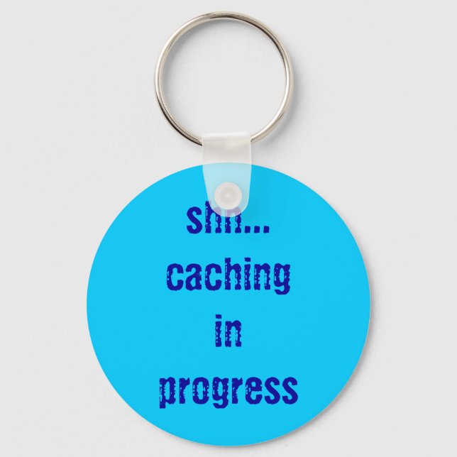 Llavero Geocaching Keychain (Anverso)