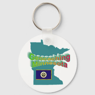 Llavero Geocaching Minnesota Keychain