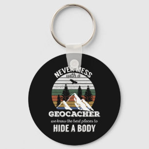 Llavero Geocaching T Shirt Nunca Se Encuentra Con Geocacha