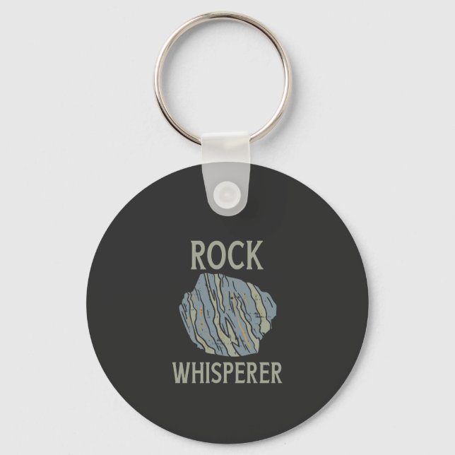 Llavero Geología - Rock Whisperer (Anverso)