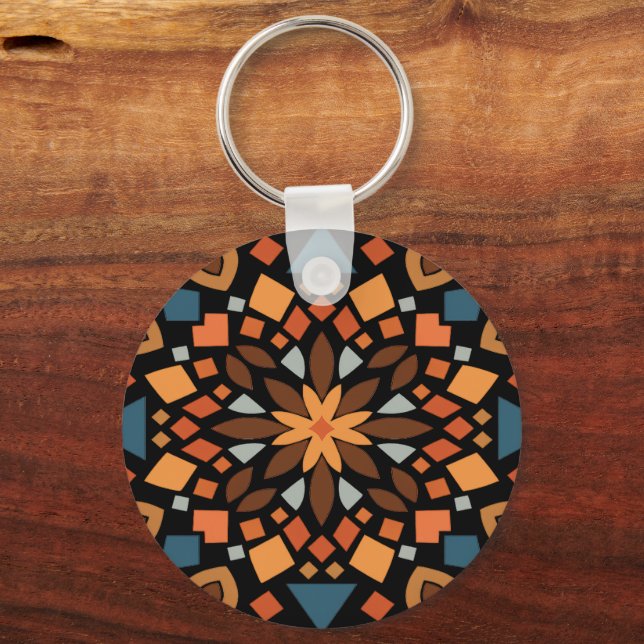 Llavero Geometric Harmony (Reverso )