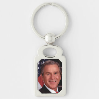 Llavero George Bush 43.ª foto del presidente estadounidens
