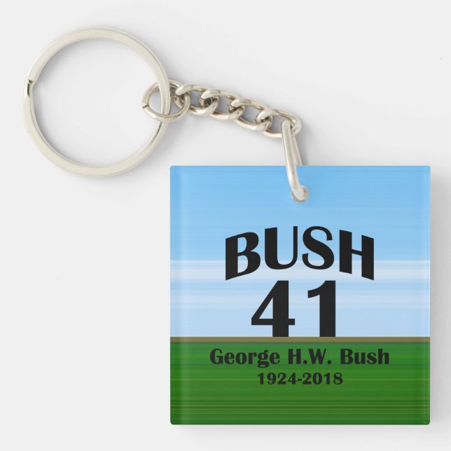 Llavero George H.W. Bush 1924-2018 (Frente)