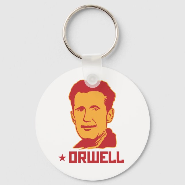 Llavero George Orwell Portrait Keychain (Anverso)