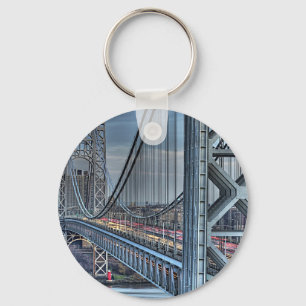 Llavero George Washington Bridge y The Red Lighthouse NYC