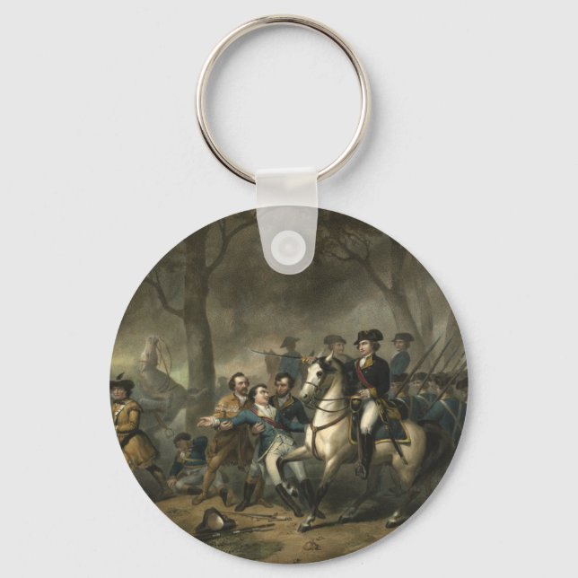 Llavero George Washington como keychain de los soldados (Anverso)