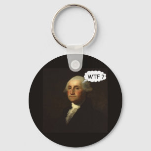 Llavero George Washington dando vueltas en su gran gracia