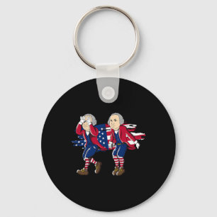 Llavero George Washington Griddy Bandera Estadounidense 4
