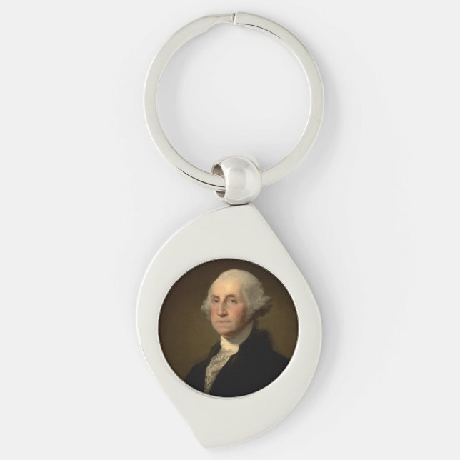 Llavero George Washington Primer presidente norteamericano (Anverso)