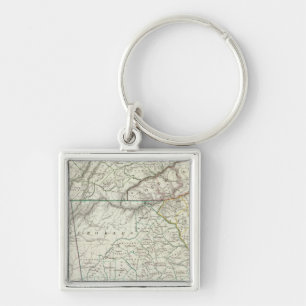 Llavero Georgia, partes de NC, SC, Tenn, Ala, Florida