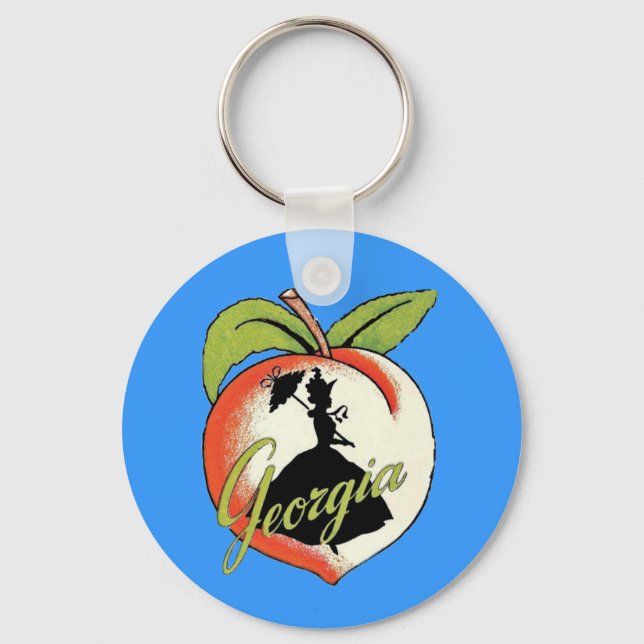 Llavero Georgia Peach Keychain (Anverso)