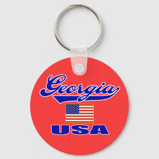 Llavero Georgia Script Keychain