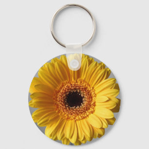 Llavero Gerbera amarilla