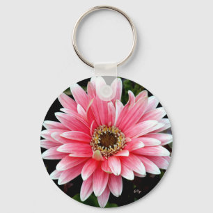 Llavero Gerbera rosa