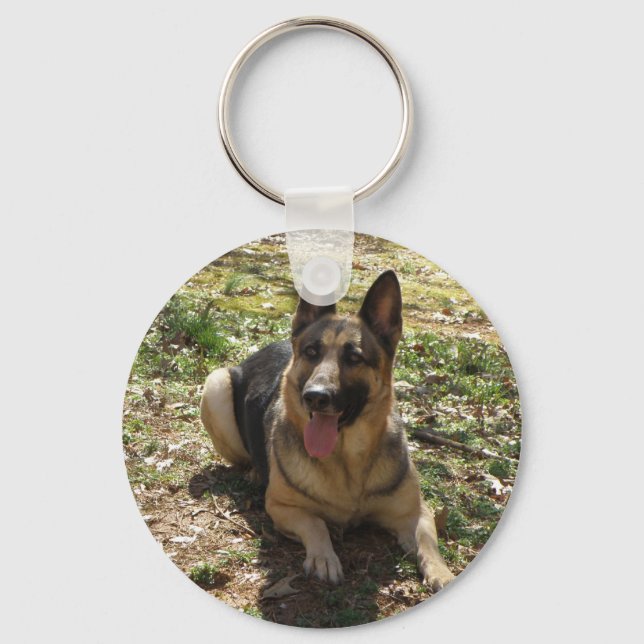 Llavero german shepard (Anverso)