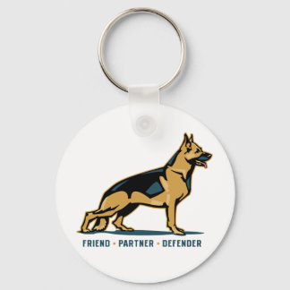 Llavero German Shepherd Friend