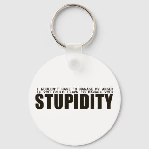 Llavero Gestión de la estupidez