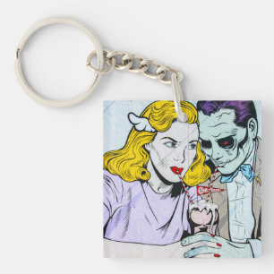 Llavero gesto de amor zombi