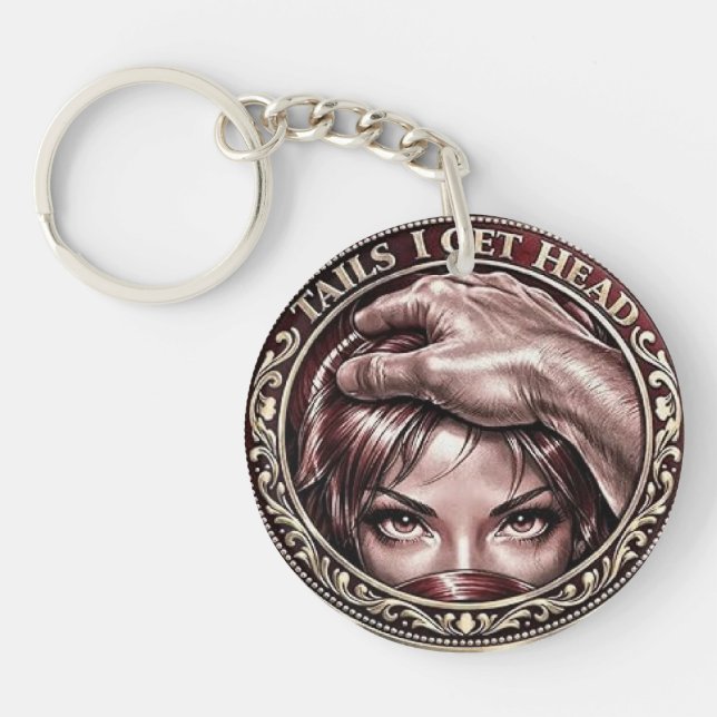 Llavero Get Head Commemorative Coin Funny Heads (Frente)