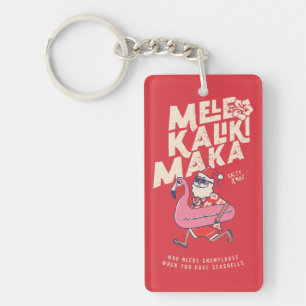Llavero Getaway K Navidades de Mele Kalikimaka Santa Flami