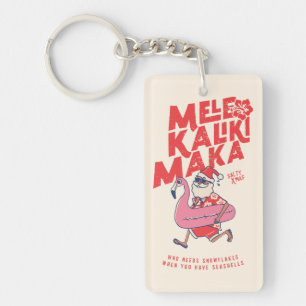 Llavero Getaways Navidades de Mele Kalikimaka Santa Flamin