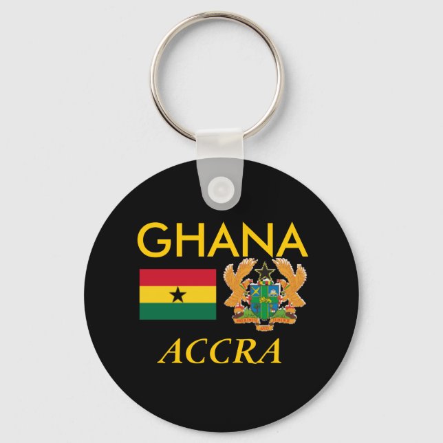 LLAVERO GHANA, ACCRA KEYCHAIN (Anverso)